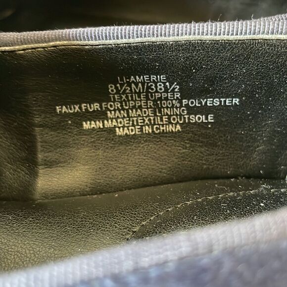 NIB Lori Goldstein Collection Indigo Blue Flats Size 8.5M - Picture 6 of 9